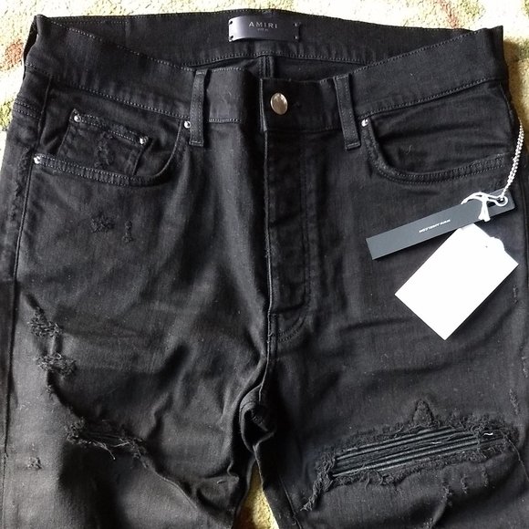 Amiri Jeans black size 36 - Picture 2 of 3
